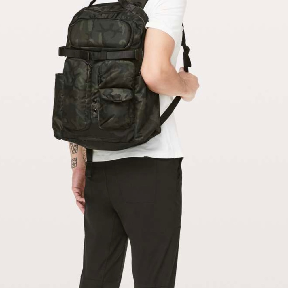 Lululemon Camo Cruiser Backpack
Savasana Camouflage Travel Lapto...